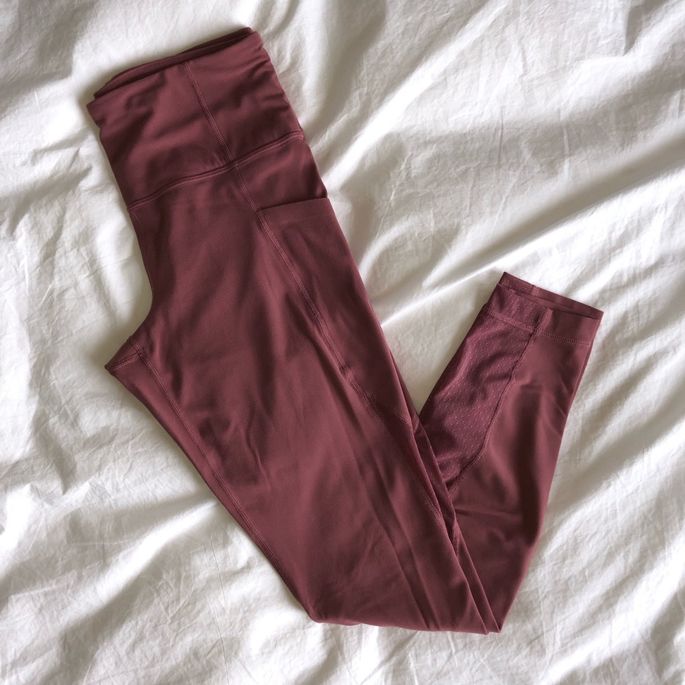 Athleta Salutation Stash Pocket Panel Tights